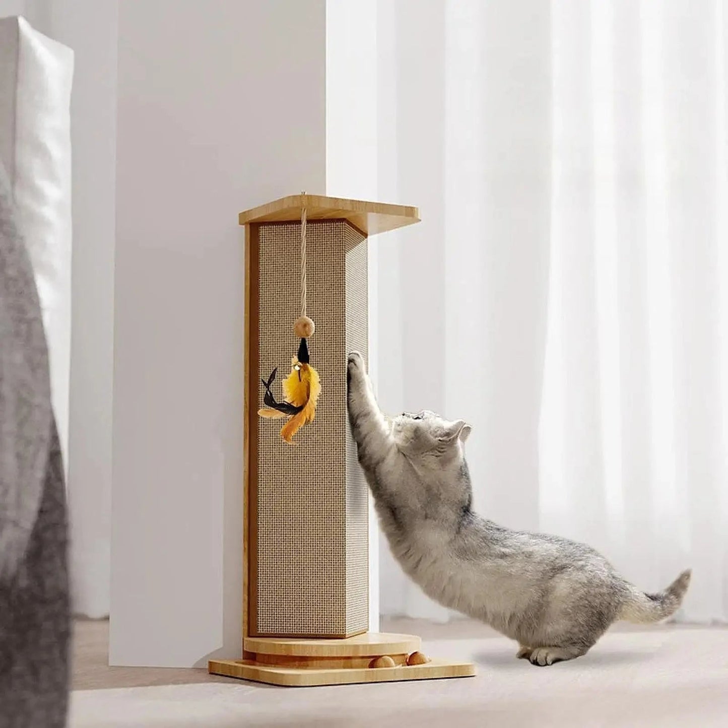 Griffoir pour chat - CatScratcherPost™ - Chatadorable