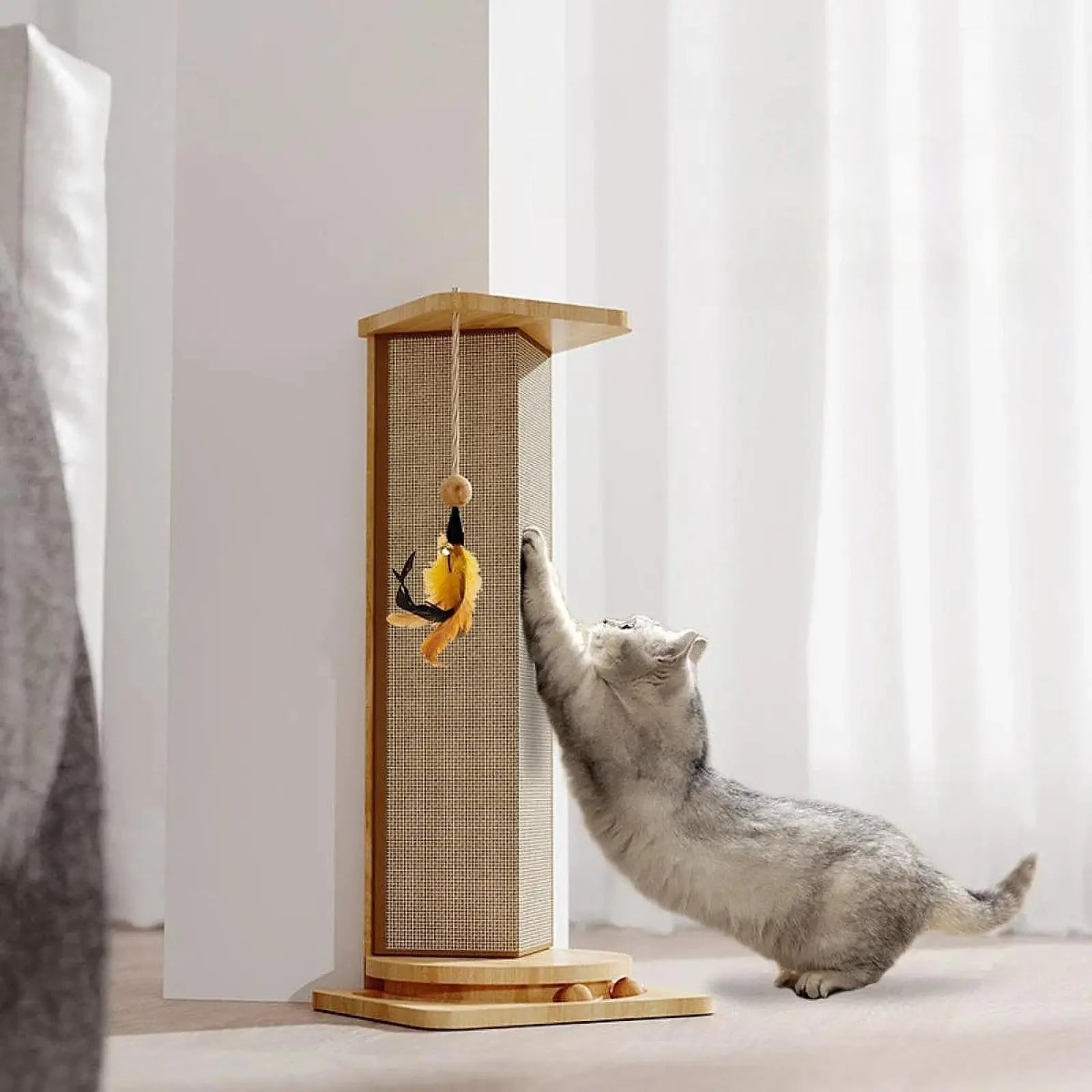 Griffoir pour chat - CatScratcherPost™ - Chatadorable