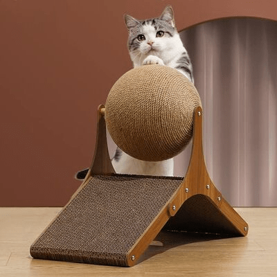 Griffoir pour Chat - Scratch&PlayCatBoard™ - Bâtons Rompus - Chatadorable