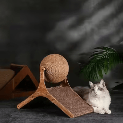 Griffoir pour Chat - Scratch&PlayCatBoard™ - Bâtons Rompus - Chatadorable