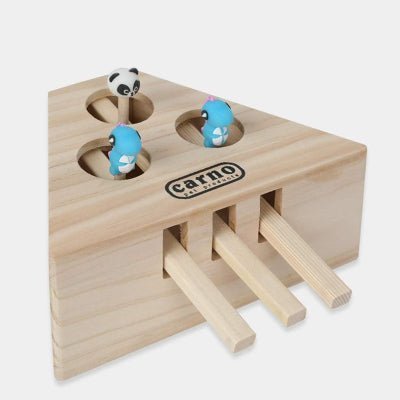 Jouet Interactif Chat - PawHunter™ - 3 Trous - Chatadorable